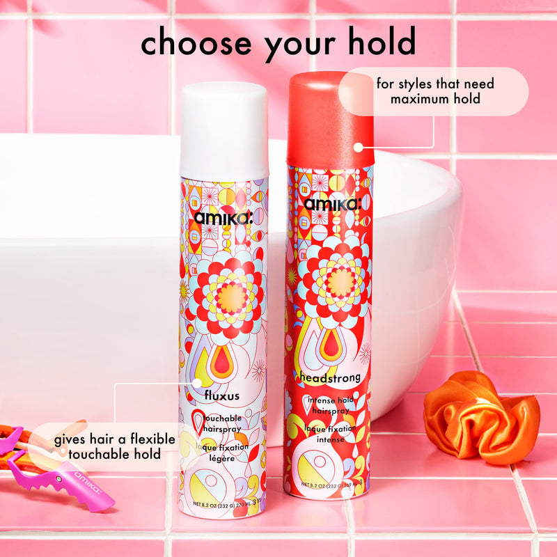 headstrong | intense hold hairspray