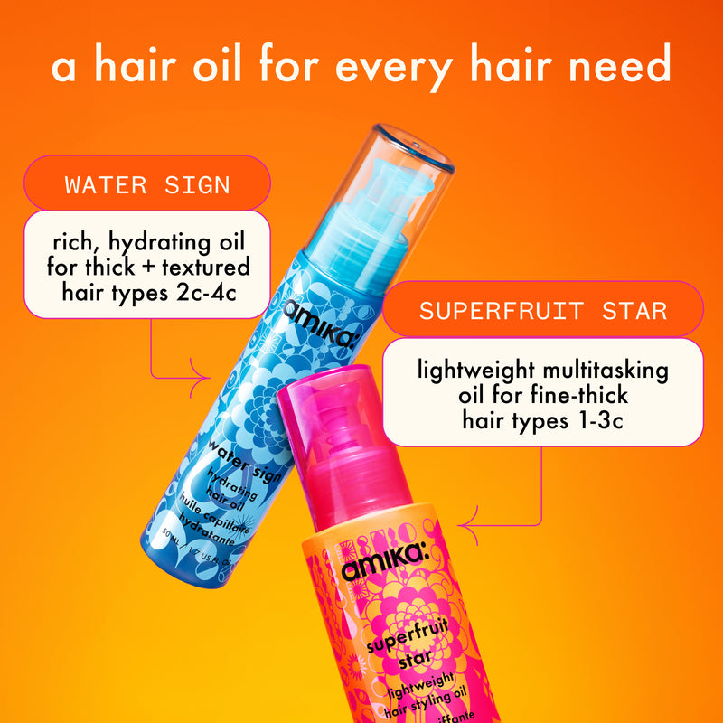 superfruit star | lightweight hair styling oil