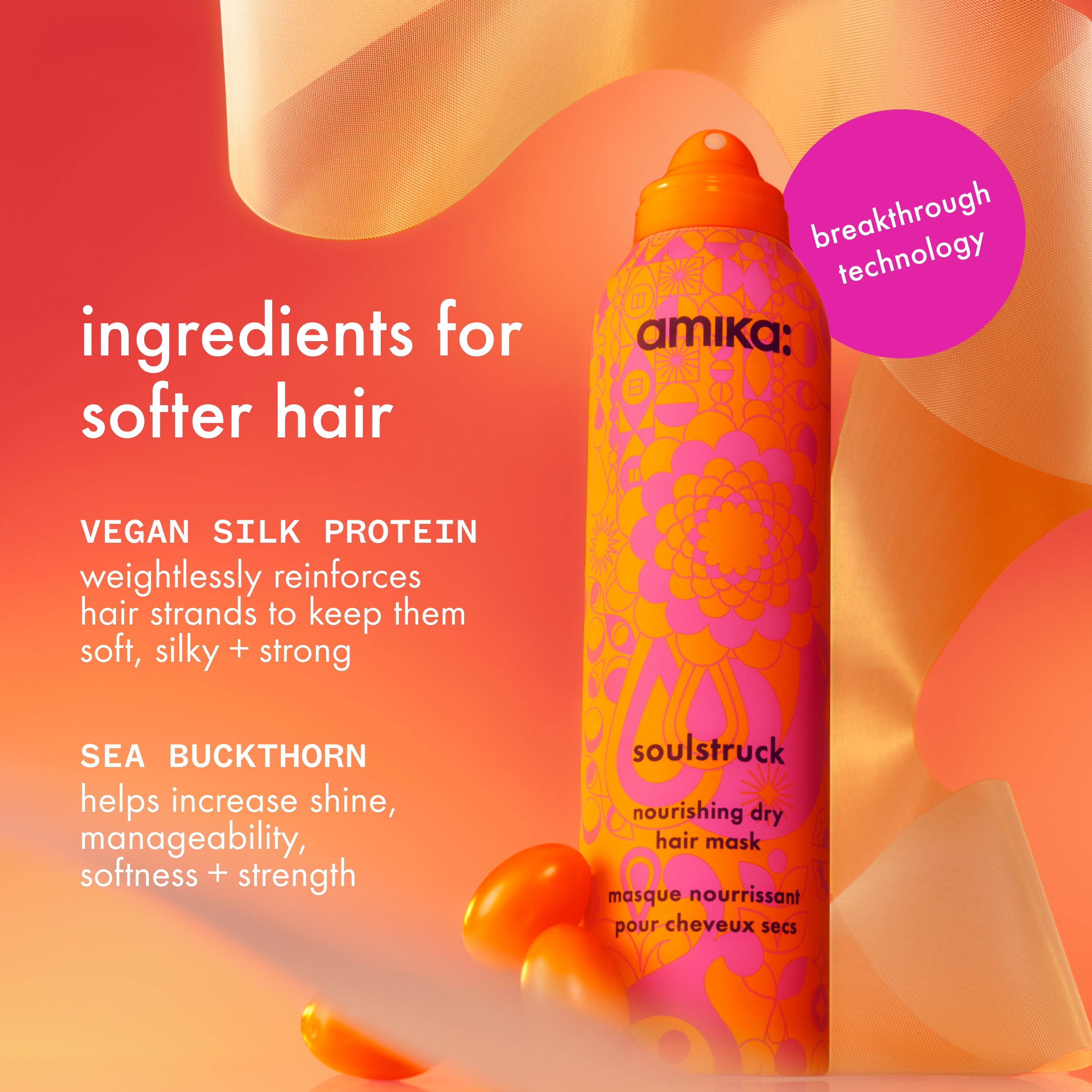 soulstruck nourishing dry hair mask - ingredients