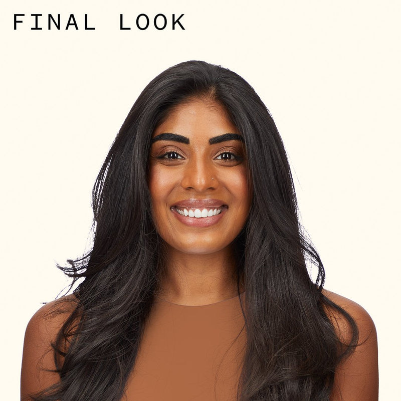 plus size | perfect body mousse before and after | amika