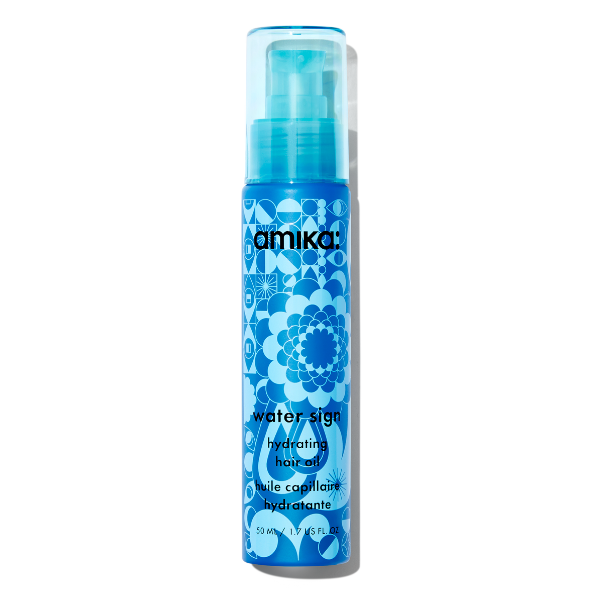 water sign: hydrating hair oil for dry hair | amika pro