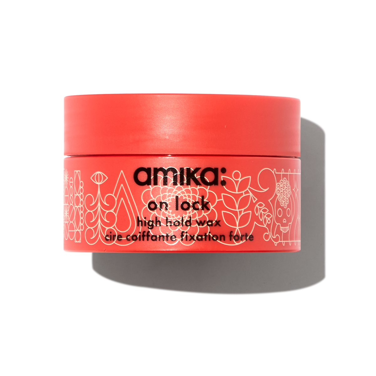 on lock: high hold hair wax | amika pro