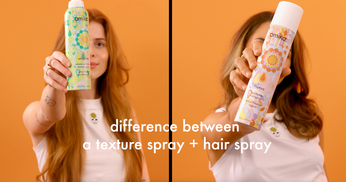 fluxus: touchable hairspray | amika pro