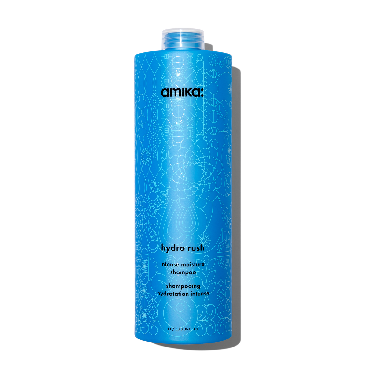 hydro rush: intense moisture shampoo | amika pro