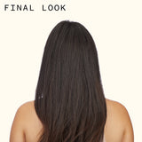 Amika Brooklyn Bombshell Blowout Spray Before and After