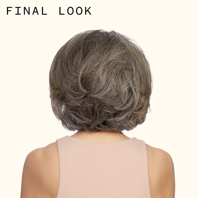 Amika Brooklyn Bombshell Blowout Spray Before and After