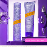 bust your brass cool blonde repair purple shampoo | amika