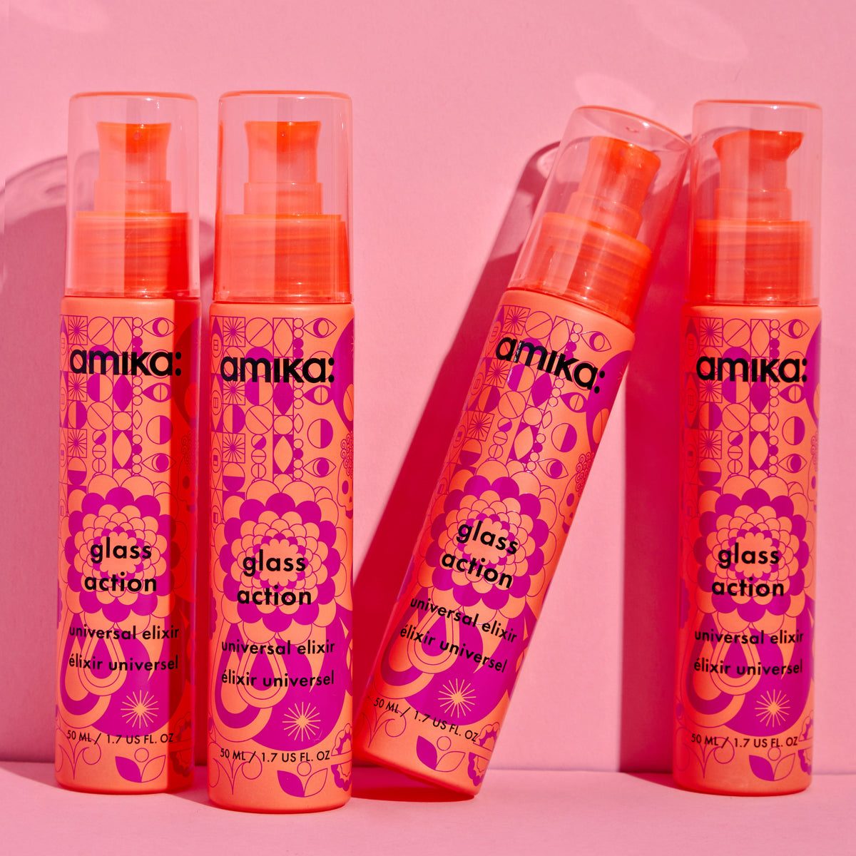 glass action: universal hair oil | amika pro